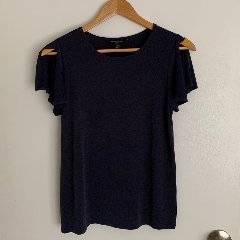 Split-Sleeve Blouse